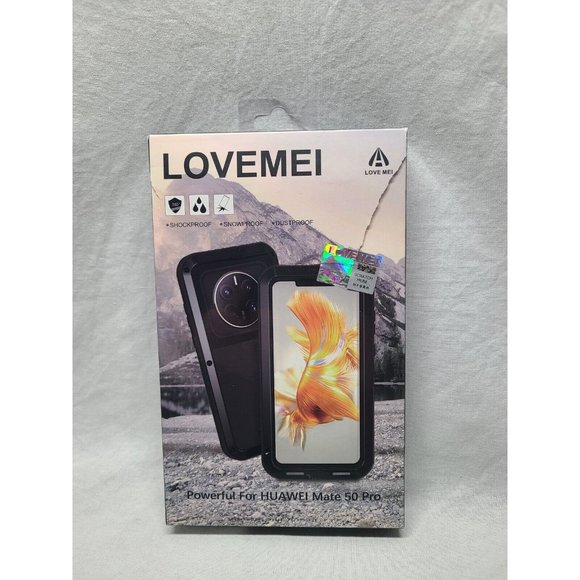 For Huawei Mate 50 Pro shockproof Phone Case Heavy Duty Metal Gorilla Cover RED - Picture 2 of 5